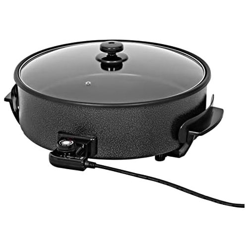  [아마존베스트]Tarrington House MP1420 Multi-Purpose Pan with Lid 1400 W Diameter 40 cm Depth 9 cm Thermostat 5 Temperature Settings Non-Stick Coating Aluminium