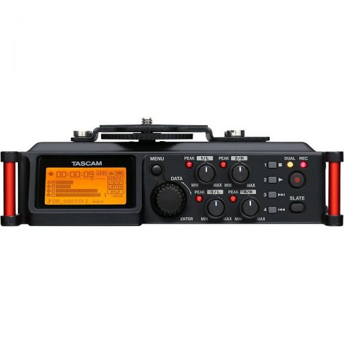  Tascam},description:The DR-70D from TASCAM is the ultimate audio recording solution for filmmakers. Four balanced XLR mic inputs meet the requirements of production sound, from pro