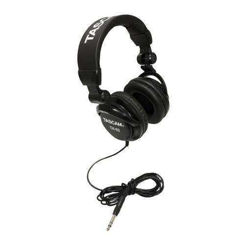  Tascam TH-02 Recording Studio Headphones Black