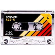 Tascam 424-S C-60 Cassette Tape- 60 Minute Recording Time, High Bias Type II