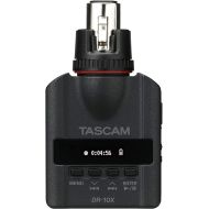 TASCAM XLR Micro Audio Portable Digital Recorder for XLR Microphones, Voice Recorder, Interview and News Gathering, Black (DR-10X)