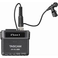 TASCAM DR-10L Pro Ultra Portable Personal Recorder with Lavalier Microphone, 32-bit Float Recording, microSDHC Card Support, and Support for Atomos Wireless Timecode