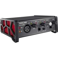 Tascam US-1X2HR 1 Mic 2IN/2OUT High Resolution Versatile USB Audio Interface for Recording, Streaming, Podcasting, Songwriting