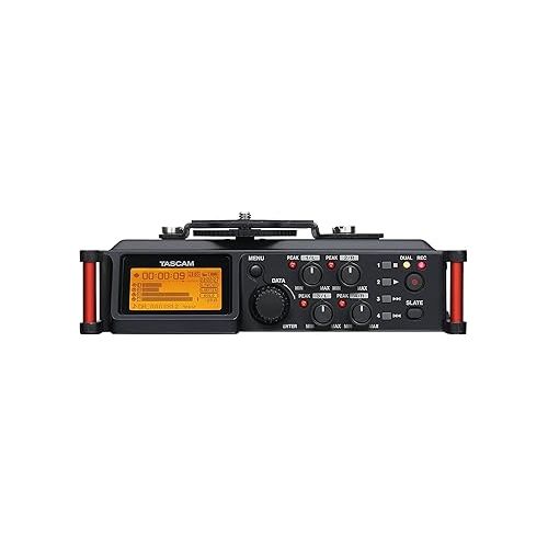  Tascam DR-70D 4-Track Portable Recorder for DSLR