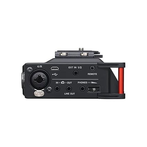  Tascam DR-70D 4-Track Portable Recorder for DSLR