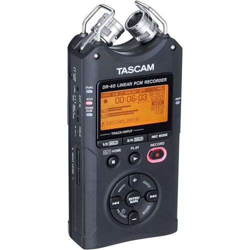  Tascam, 4 AD Converter, usb2.0, Black, DR-40