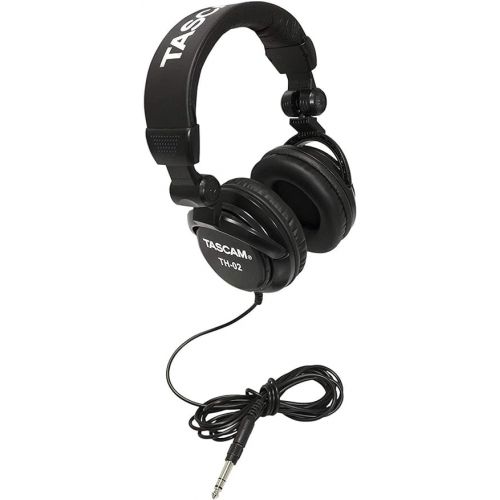  Tascam TH-02-B Multi-Use Studio Grade Headphones