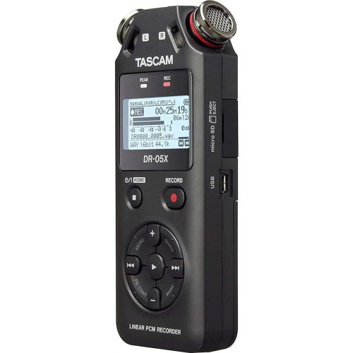  Tascam DR-05X Stereo Handheld Audio Recorder/USB Interface