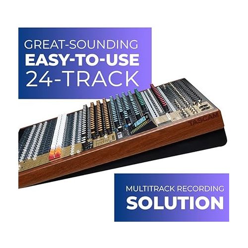  Tascam Model 24 Multi-Track Live Recording Console