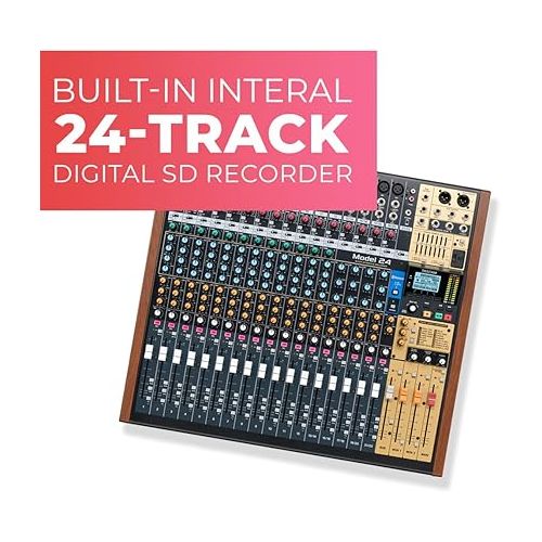  Tascam Model 24 Multi-Track Live Recording Console