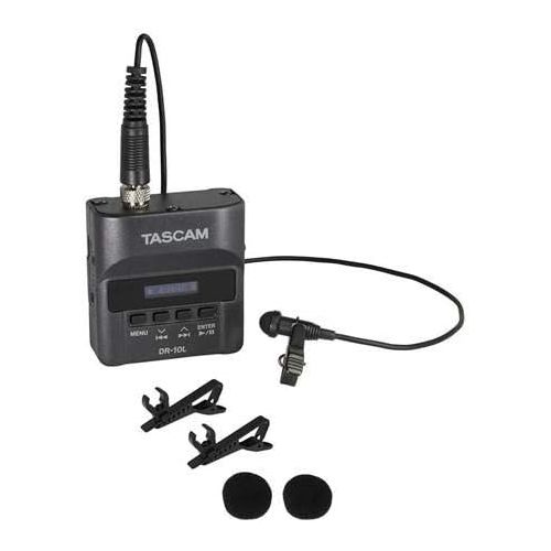  [아마존베스트]Tascam DR-10L Digital Audio Recorder with Lavalier Mic, Black