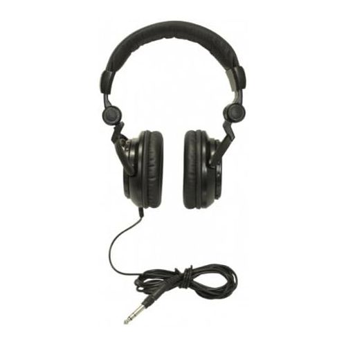  Tascam TH-02 Closed Back Studio Headphones, Black