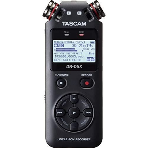  [아마존베스트]Tascam DR-05X Stereo Handheld Digital Recorder and USB Audio Interface, DR-05X (DR-05X)