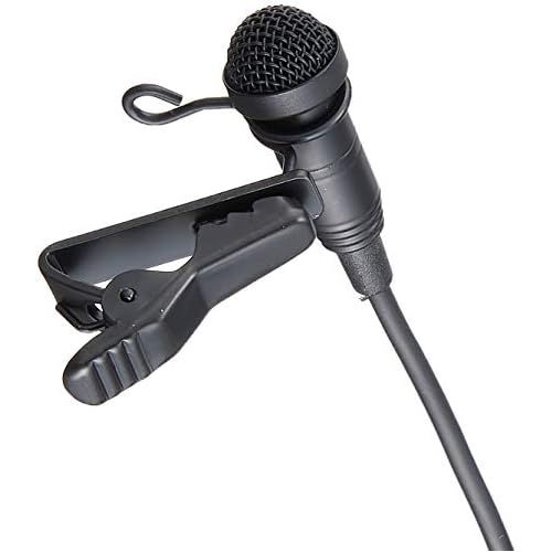  [아마존베스트]Tascam 10lb Lavaliere Microphone (Black + Attachment Clip and Windshield, Ideal for TV, Theatres Lecturing