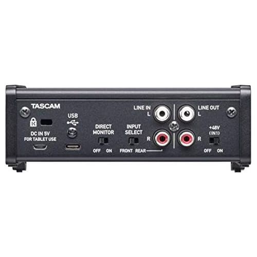  [아마존베스트]Tascam US-1 x 2HR 1 microphone 2 in/2OUT high-resolution versatile USB audio interface (US1 x 2HR).