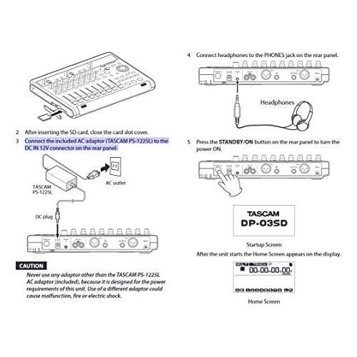  [아마존베스트]TASCAM DP-03SD Digital Portastudio