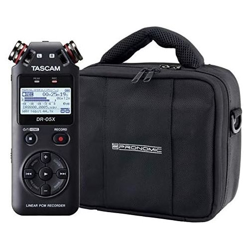  [아마존베스트]Tascam DR-05X Digital Recorder Set with Bag