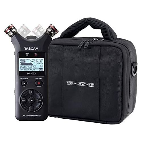  [아마존베스트]Tascam DR-07X Digital Recorder Set with Bag