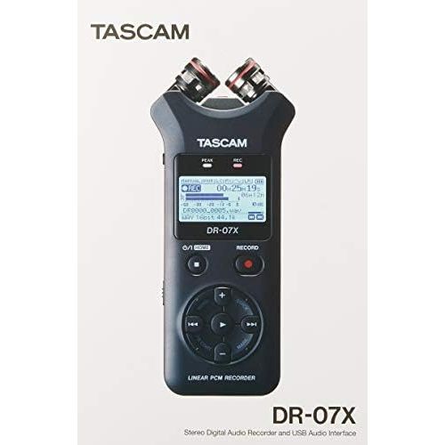  [아마존베스트]Tascam DR-07X Portable Audio Recorder