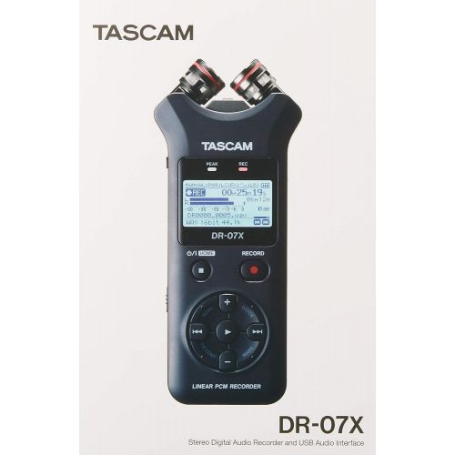  [아마존베스트]Tascam DR-07X Portable Audio Recorder