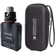 [아마존베스트]Tascam DR-10X Audio Recorder for Clip-On Microphone + Keepdrum Soft Case Bag