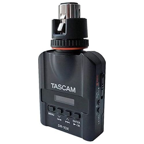  [아마존베스트]Tascam DR-10X Audio Recorder for Clip-On Microphone + Keepdrum Soft Case Bag