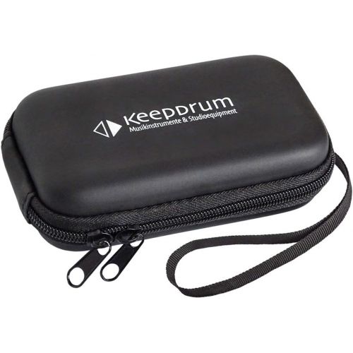  [아마존베스트]Tascam DR-10X Audio Recorder for Clip-On Microphone + Keepdrum Soft Case Bag