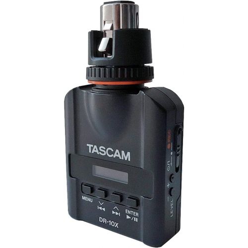  [아마존베스트]Tascam DR-10X Audio Recorder for Clip-On Microphone + Keepdrum Soft Case Bag