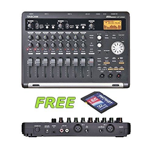  Tascam DP-03SD Digital Portastudio with a Free Patriot 32GB SD Card