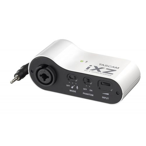  Tascam iXZ Microphone and Instrument Audio Interface for iOS Mobile Devices, iPhone, iPod, and iPad