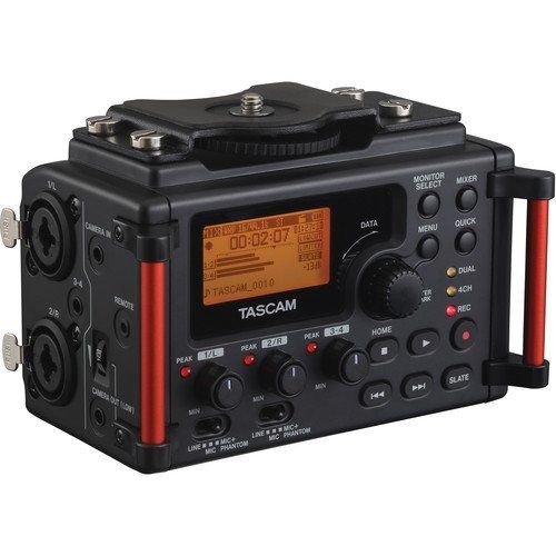  Tascam DR-60DmkII 4-Channel Portable Recorder for DSLR KIT + 16GB SDHC Memory Card Ultra + BeachTek SC35 3.5mm Stereo Output Cable + Watson 4-Hour Rapid Charger with 4 AA NiMH Rech