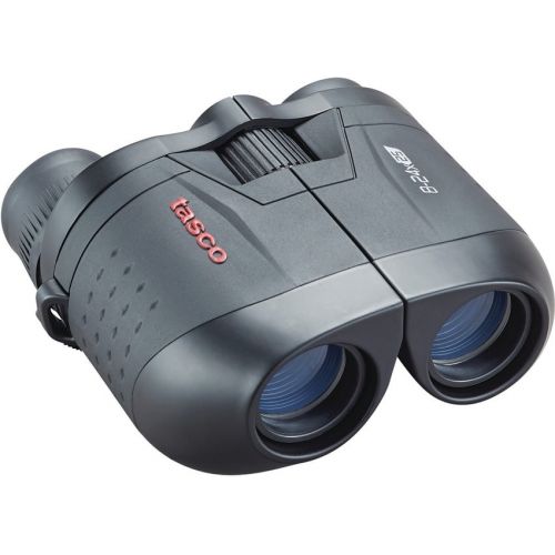  Tasco Essentials Binoculars 8-24X25mm, Black Porro Mc, Zoom, Box 6L