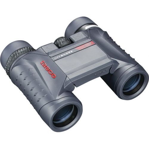  Tasco Officeshore Binoculars 8x25mm, Roof Prism, Dark Gray with Blue