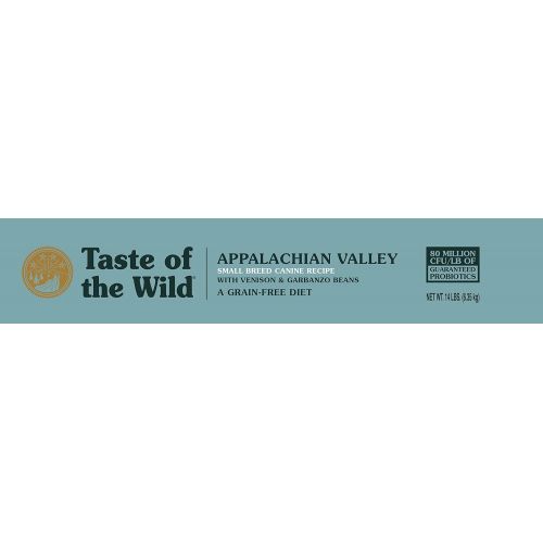  Taste of the Wild Taste of The Wild Grain Free High Protein Dry Dog Food Appalachian Valley Small Breed - Venison
