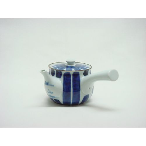  Tateyama-Do Hasami Ware Japanese Small Teapot Kyusu Sansui DSCO1130