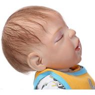 Tatu Reborn Baby Dolls Boy Vinyl Silicone Full Body Reborn Doll Realistic Baby Doll 22 Inch Newborn Baby Babies Doll