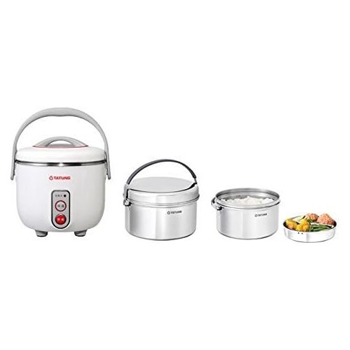  Tatung 3-Cup Multifunction Indirect Heat Rice Cooker Steamer and Warmer