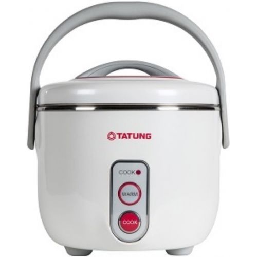  Tatung 3-Cup Multifunction Indirect Heat Rice Cooker Steamer and Warmer