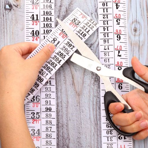  Tatuo Growth Chart Height Indicator Tape Ruler Height Growth Chart Ruler Height Indicator Adhesive Ruler for Measuring Kids Boys Girls