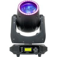 LED 100W Beam Stage Light Strobe, Zoom, 6+12 Facet Rotation Prism with Light Strip, DMX512 Control Module Beam Moving Head for Birthday Wedding Christmas DJ Disco KTV Bar Club Party Event Show