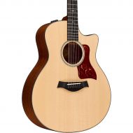 Taylor},description:Taylors revitalized 500 Series mahogany guitars, like this 516ce Grand Symphony Acoustic-Electric, are brimming with appealing refinements, starting with new br