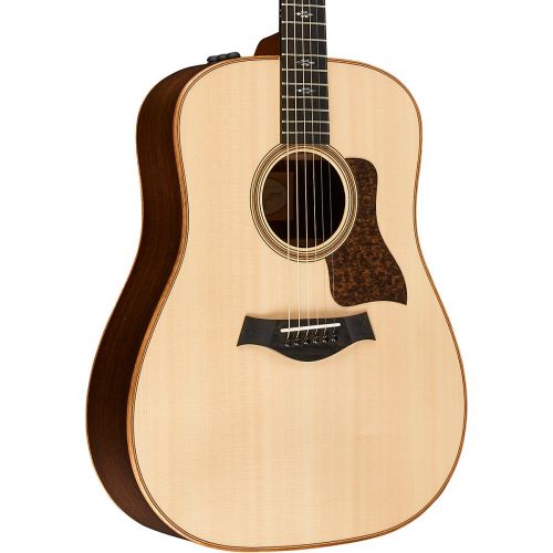  Taylor},description:The toasted honey-brown hues of this Taylor Western Sunburst top lend neo-vintage aesthetic appeal to this rosewoodLutz spruce dreadnought. The Lutz top revs u