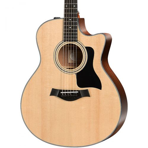  Taylor},description:Taylors 300 Series has introduced countless players to the pleasures of the all-solid-wood acoustic experience; its the entry point to Taylors USA-made instrume