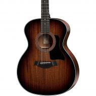 Taylor},description:Taylors 300 Series has introduced countless players to the pleasures of the all-solid-wood acoustic experience; its the entry point to Taylors USA-made instrume