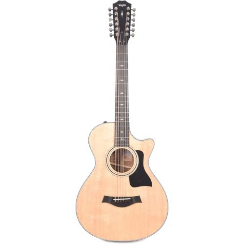  Taylor 352ce 12-string Acoustic-electric Guitar - Natural Sitka Spruce