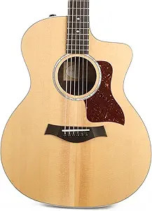 Taylor 214ce Deluxe Grand Auditorium Cutaway Acoustic-Electric Guitar Natural