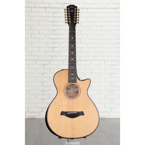  Taylor 652ce Builder's Edition 12-string Acoustic-electric Guitar - Natural Top, Maple Back and Sides