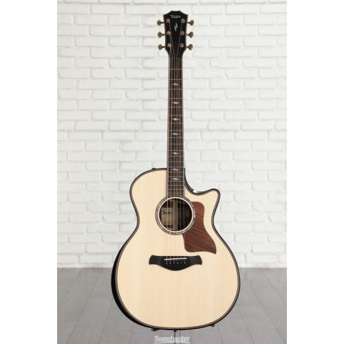  Taylor 814ce Builder's Edition Acoustic-electric Guitar - Natural Gloss