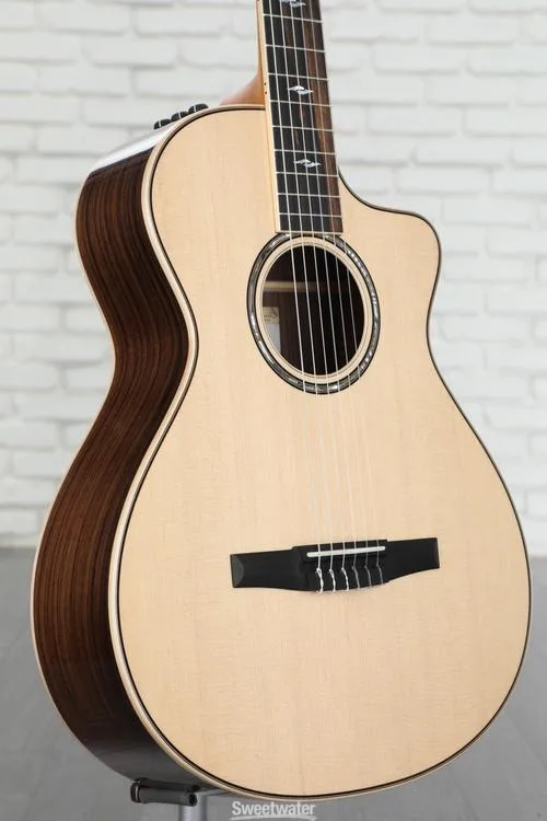 Taylor 812ce-N Grand Concert Nylon-string Guitar - Natural