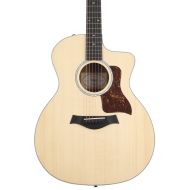 Taylor 214ce Deluxe Dent and Scratch Acoustic-electric Guitar - Natural